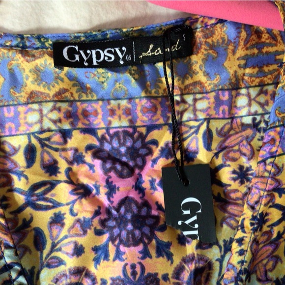 Gypsy 05 silky wrap dress, Small, New with tags - Picture 2 of 7